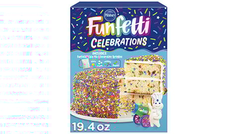Pillsbury Funfetti Celebrations Cake Mix Teaser