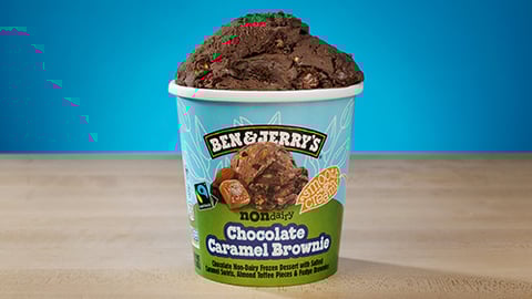 Ben & Jerry’s Non-Dairy Chocolate Caramel Brownie Teaser
