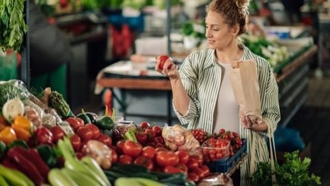 Produce department