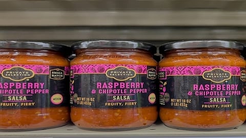 Store brand shelf teaser