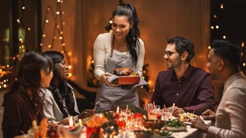 Holiday table