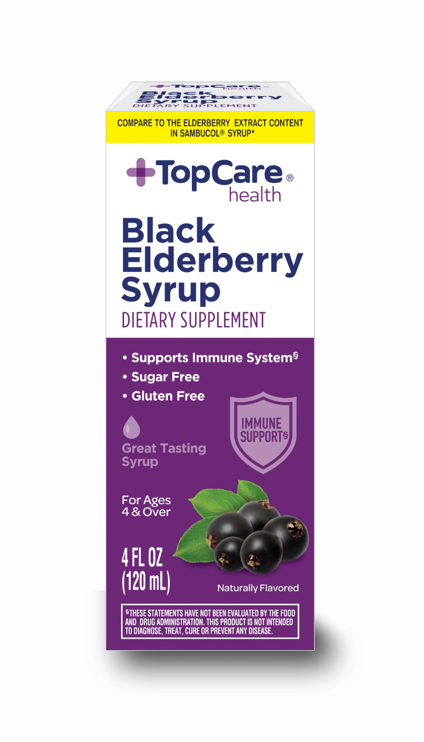 TopCare Black Elderberry Syrup