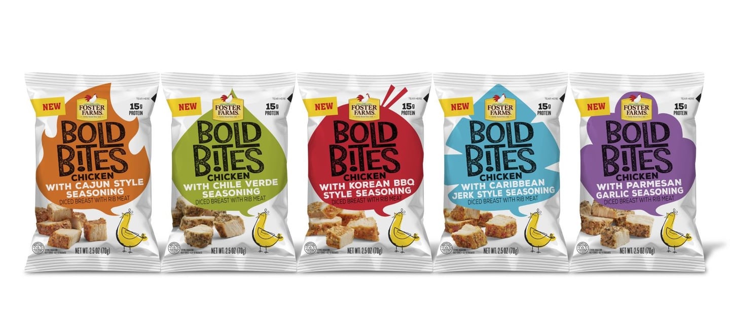 Foster Farms' chicken snacks 